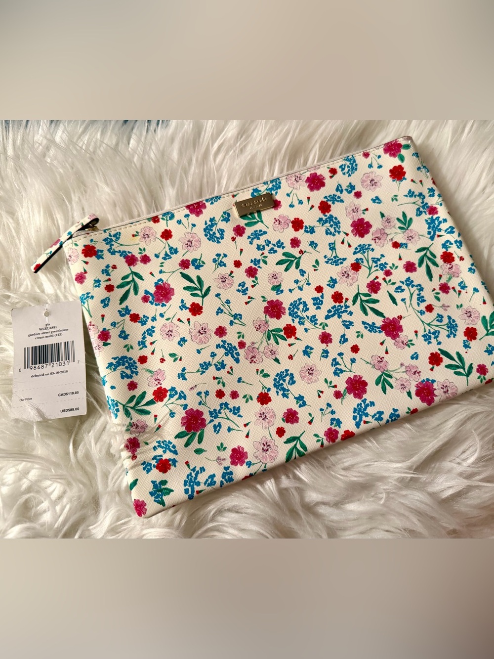 🎁 Kate Spade Gardner Street Greenhouse Gia Clutch